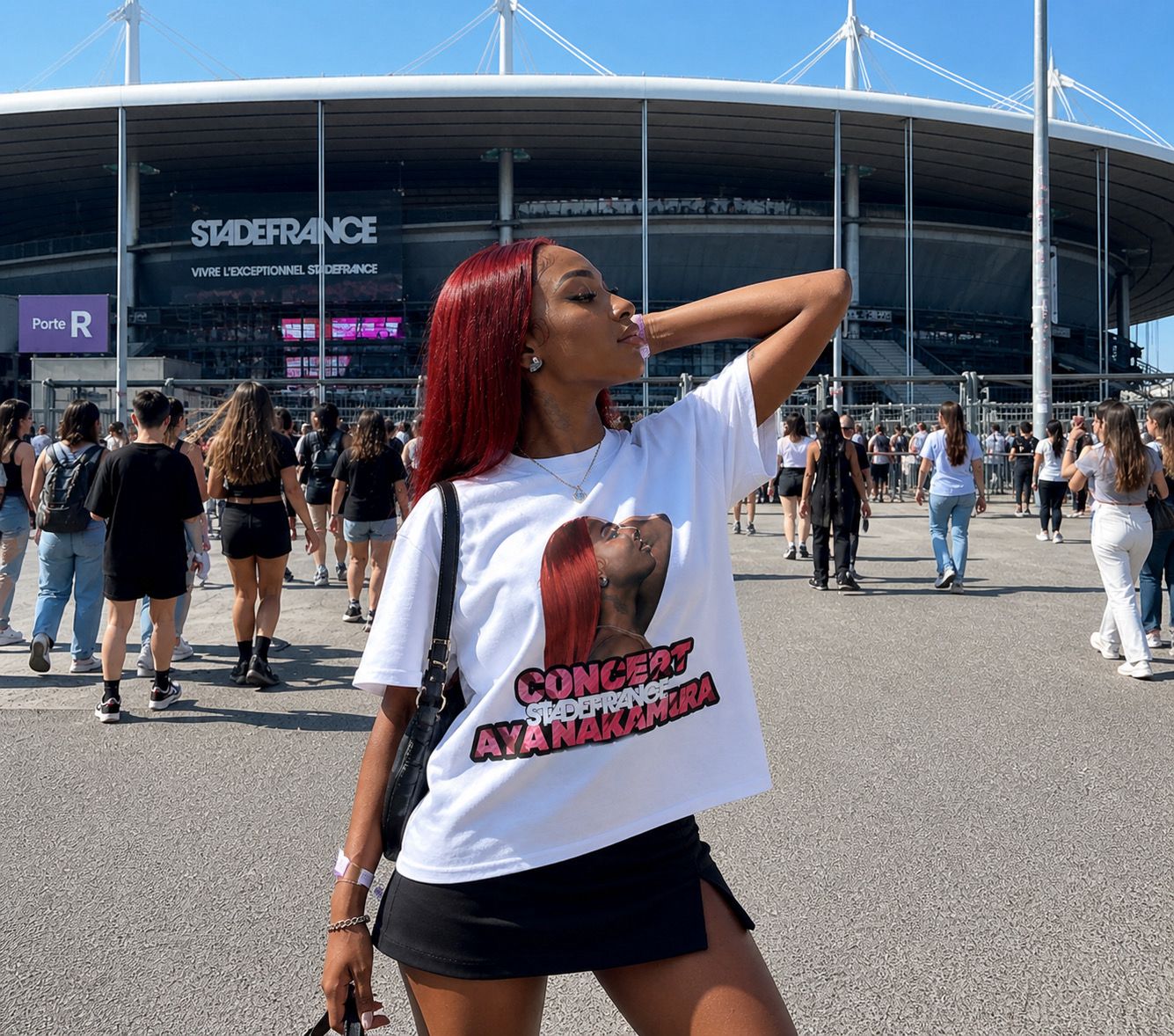 T Shirt AYA NAKAMURA stade de France