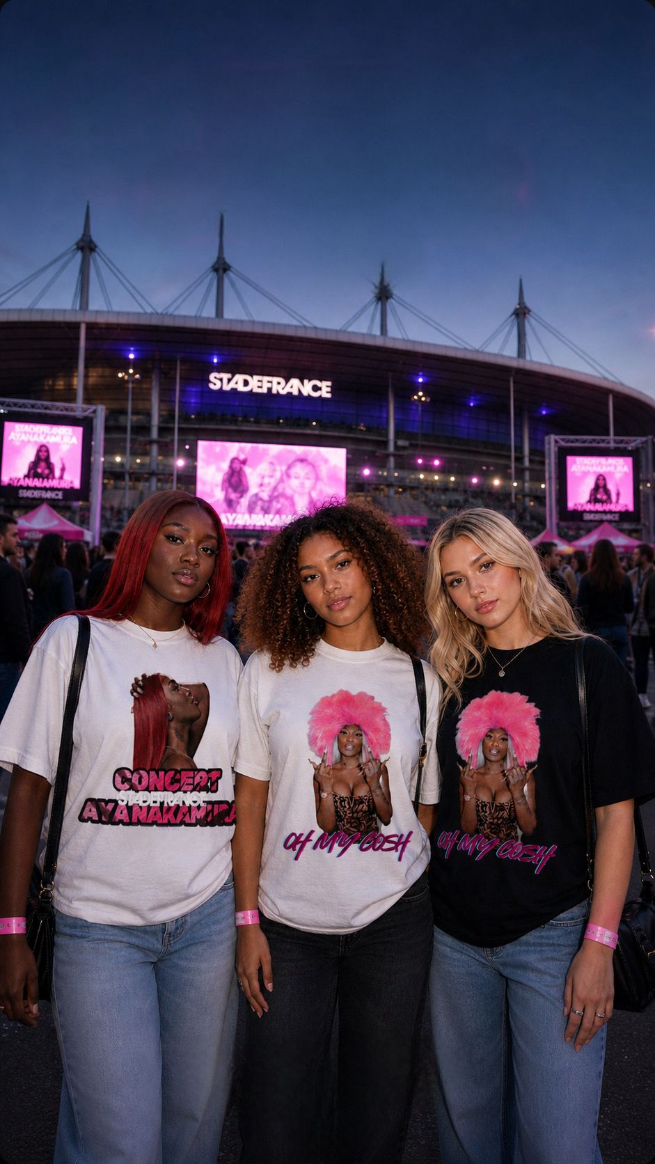 T Shirt AYA NAKAMURA stade de France